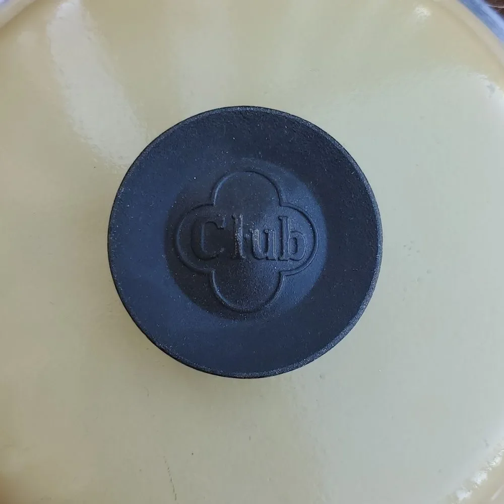 Vintage CLUB Aluminum Waterless Saucepan w/lid  –  7